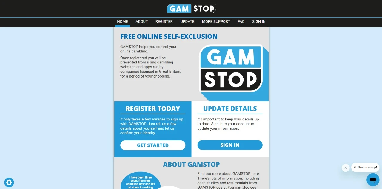 What is GAMSTOP