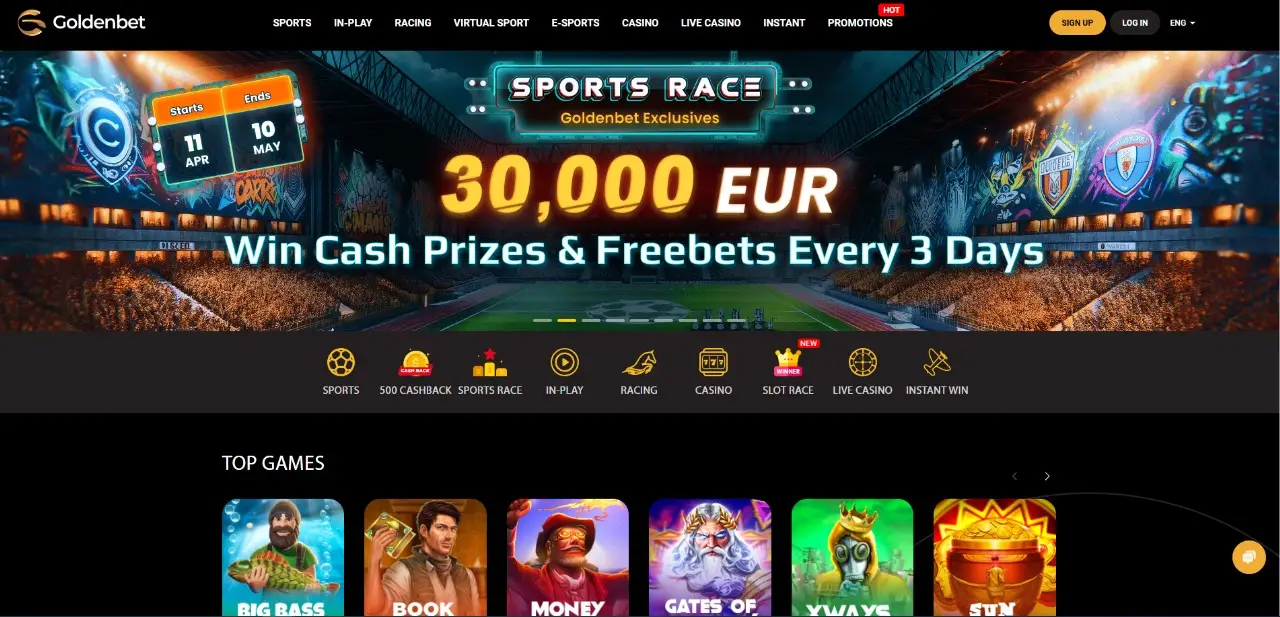 Goldenbet Not on Gamstop Casino